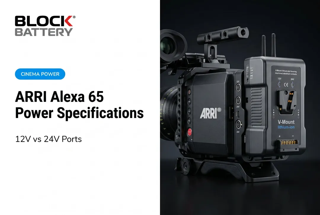 ARRI Alexa 65 Power Specifications: 12V vs 24V Ports