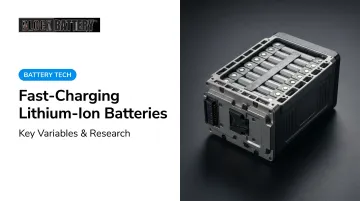 Fast-Charging Lithium-Ion Batteries: Key Variables & Research