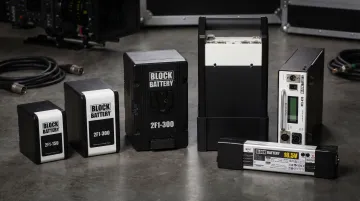 Block Battery V-mount INDY series high-capacity batteries for professional film lighting