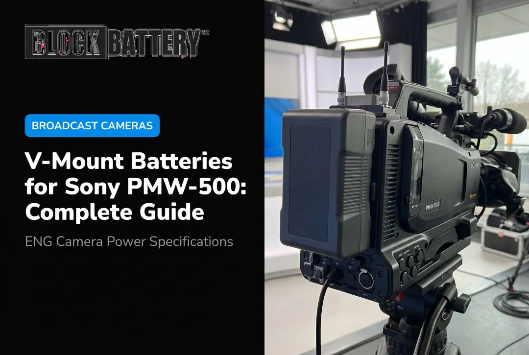 V-Mount Batteries for Sony PMW-500: Complete Guide