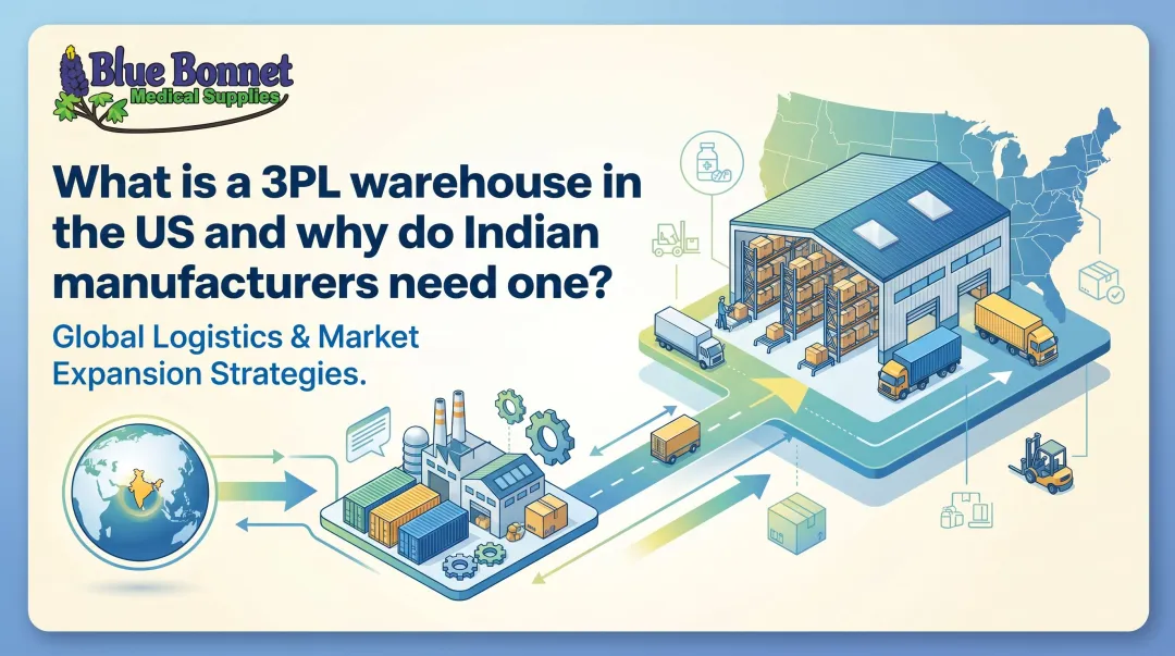 What is a 3PL warehouse in the US and why do Indian manufacturers need one?