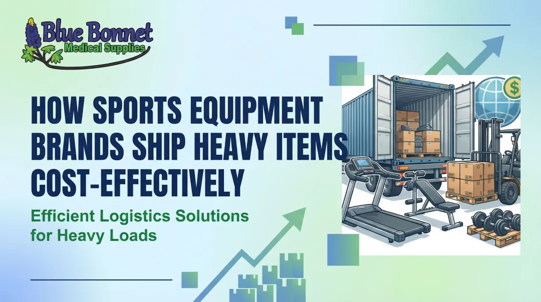 How sports equipment brands ship heavy items cost-effectively