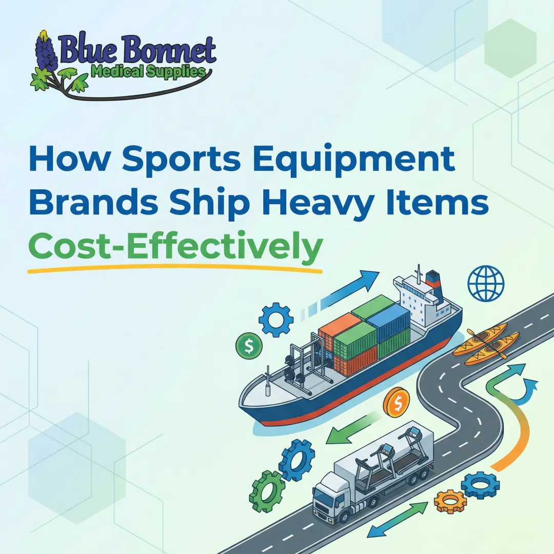 How sports equipment brands ship heavy items cost-effectively