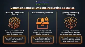 three common tamper-evident packaging selection mistakes and how to avoid them