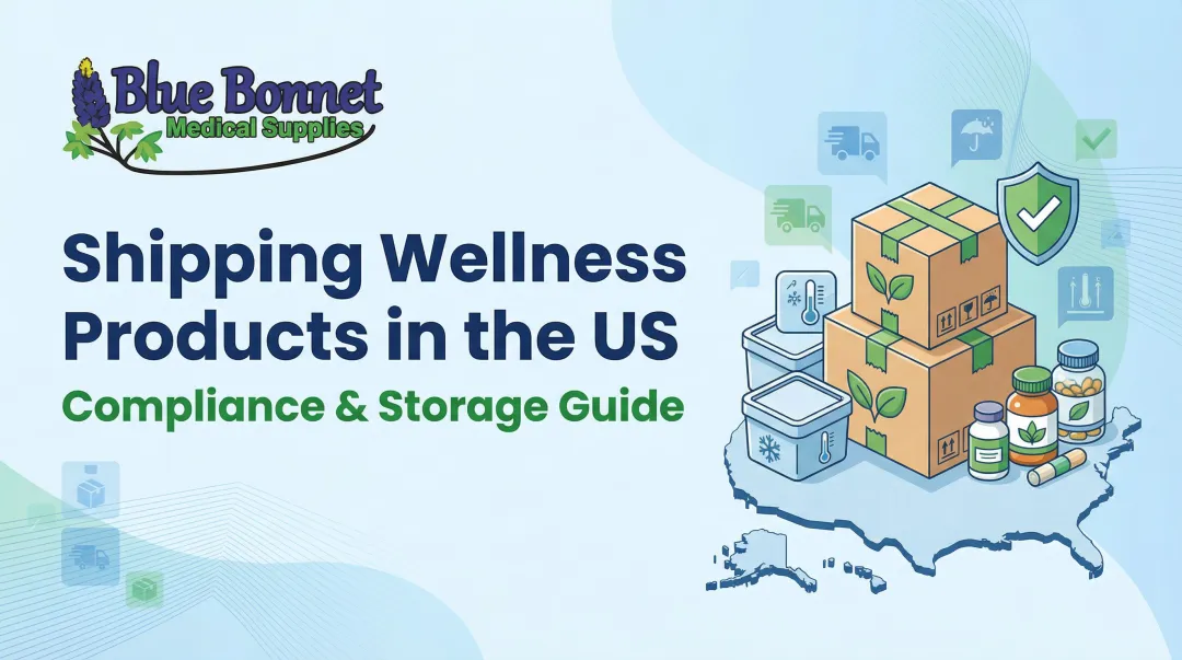 Shipping wellness products in the US - compliance and storage guide