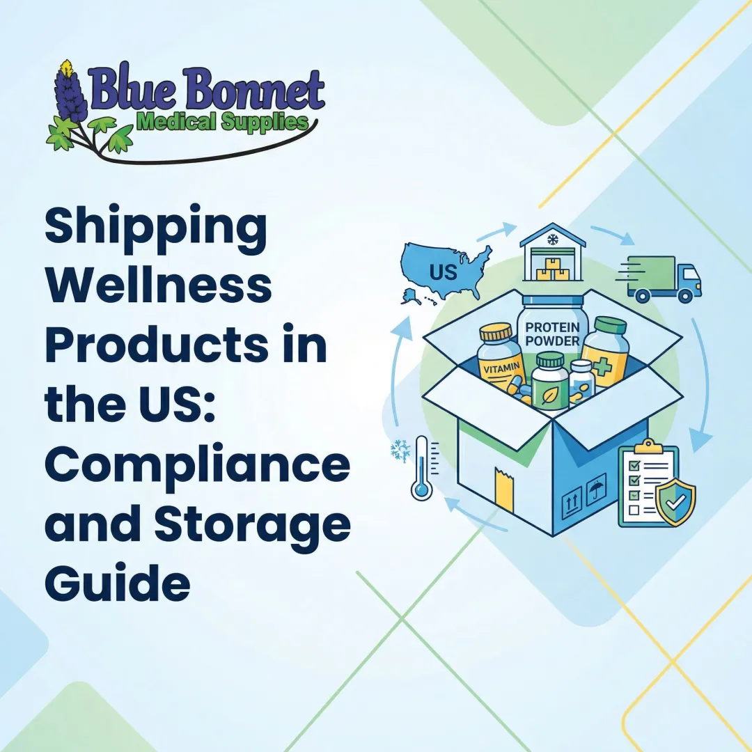 Shipping wellness products in the US - compliance and storage guide