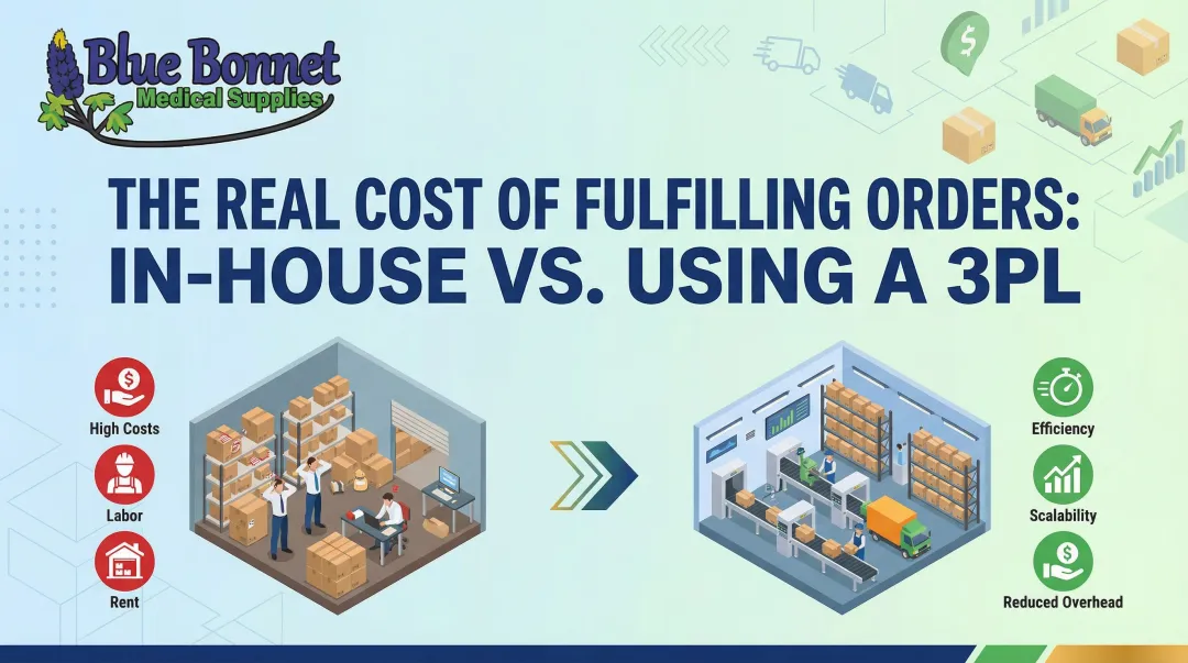 The real cost of fulfilling orders in-house vs using a 3PL