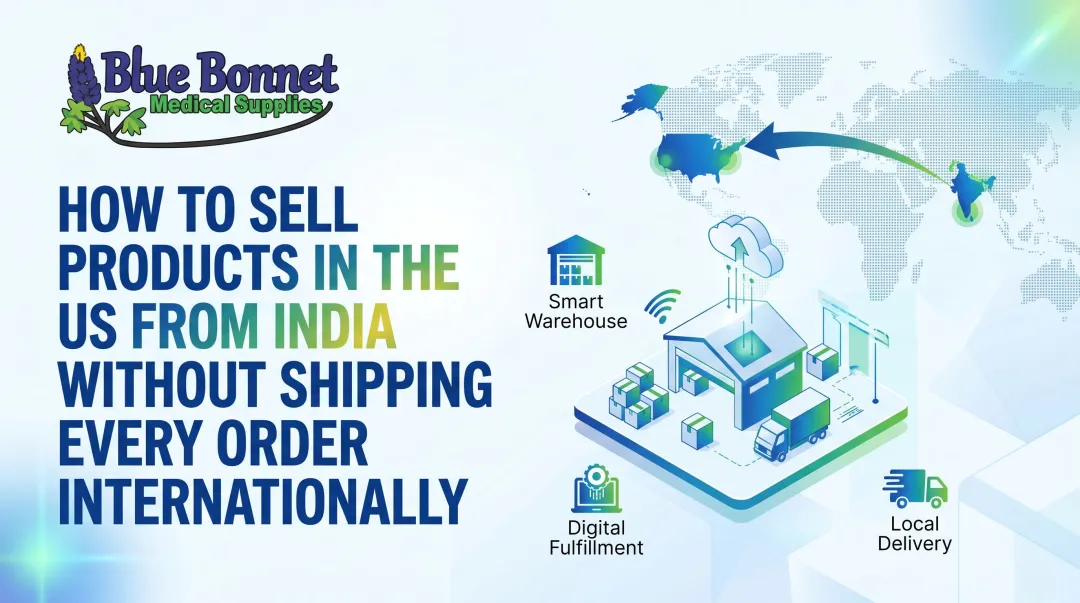 How to sell products in the US from India without shipping every order internationally