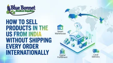 How to sell products in the US from India without shipping every order internationally