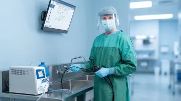 Medical device contamination risk data showing infection statistics from reprocessed single-use devices