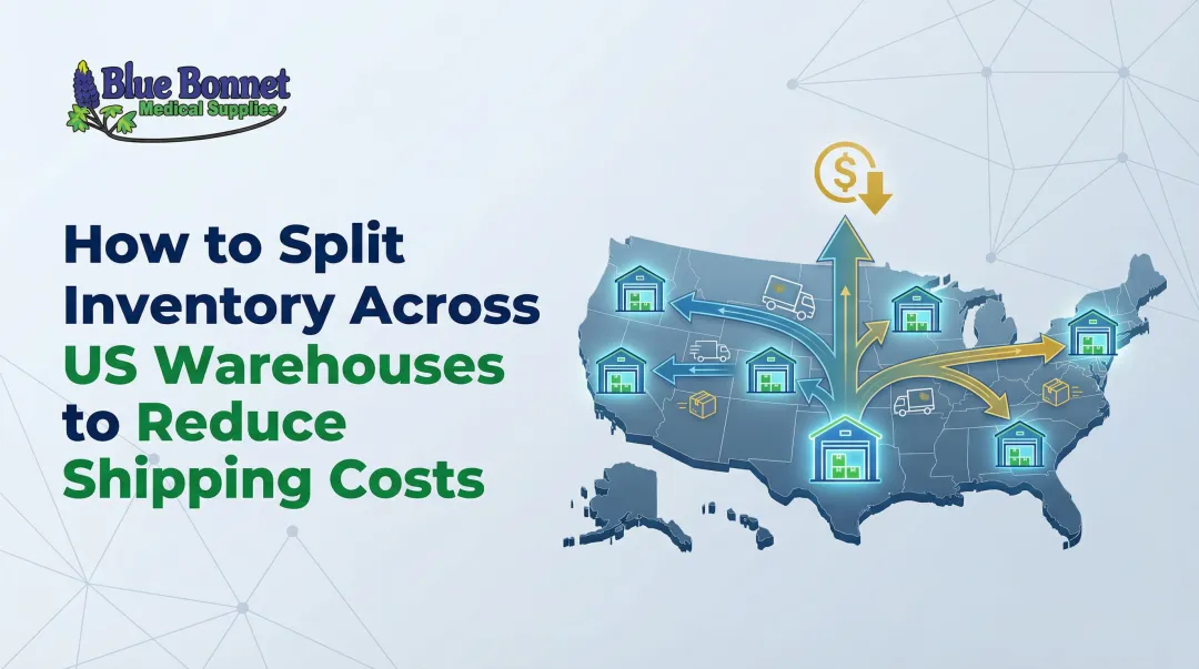 How to split inventory across [US warehouses](/feeds/service/us-warehousing-distribution-consumer-goods) to reduce shipping costs