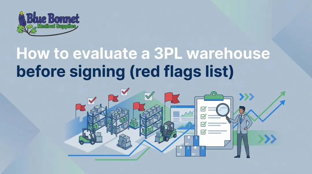 How to evaluate a 3PL warehouse before signing (red flags list)