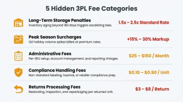 5 hidden 3PL fee categories medical product businesses should watch for