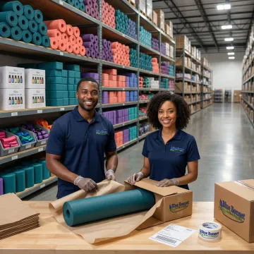 Yoga and wellness product fulfillment center