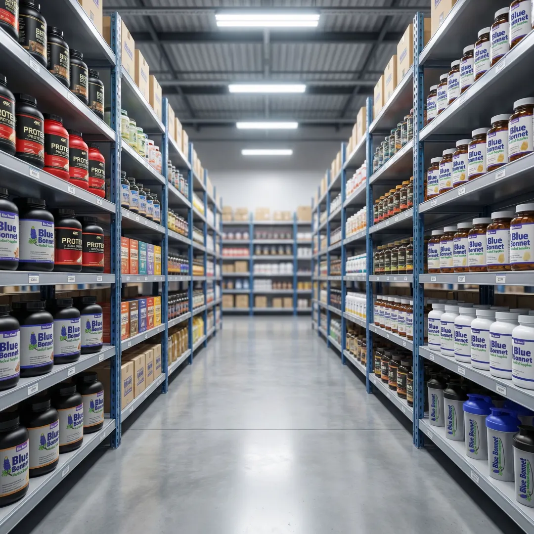 US fulfillment and storage for sports nutrition supplement brands
