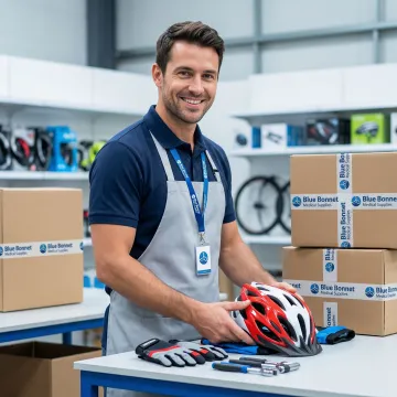 Cycling accessories fulfillment and kitting services