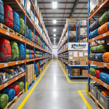 Outdoor gear 3PL warehousing and distribution