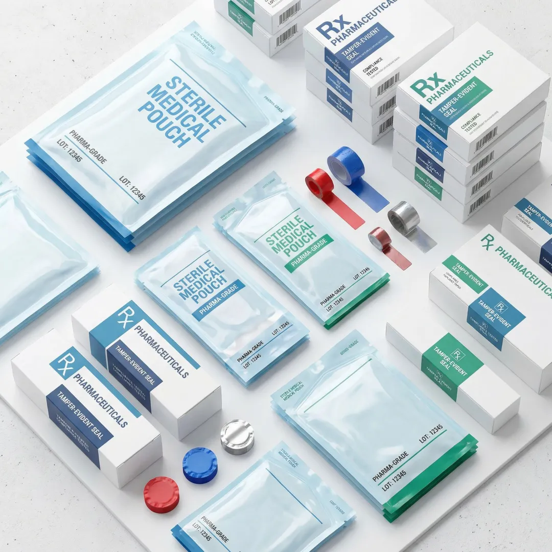 Medical & pharmaceutical packaging materials for device and pharma brands