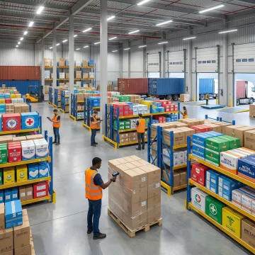 Cross-border product import and US fulfillment services