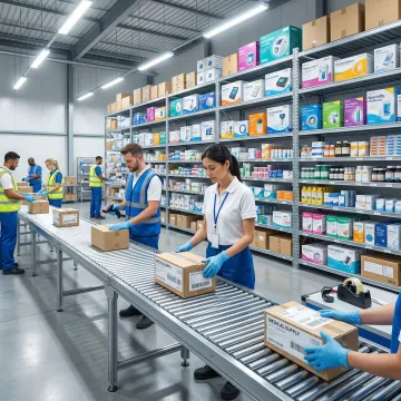 Same-day and 2-day shipping fulfillment services in the US