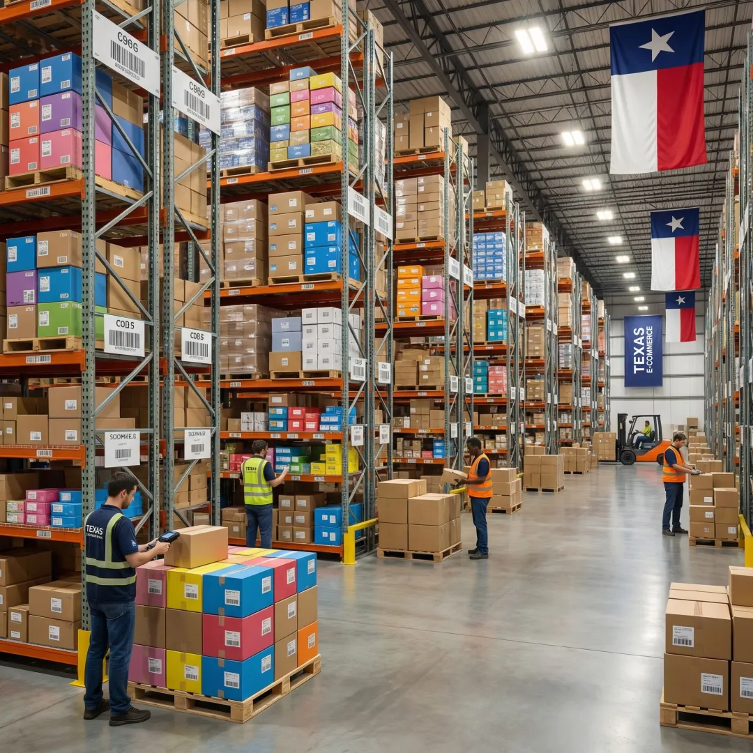 Warehousing and storage services in Texas for e-commerce