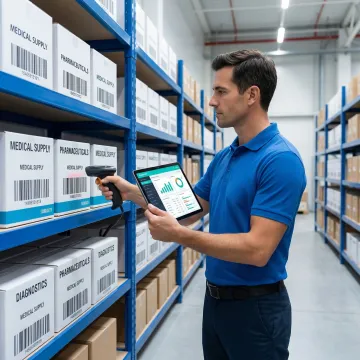 Inventory management software and real-time stock tracking