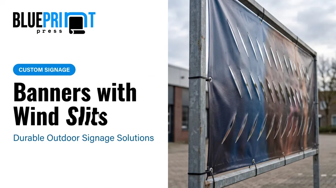 Banners with Wind Slits