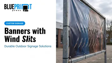 Banners with Wind Slits