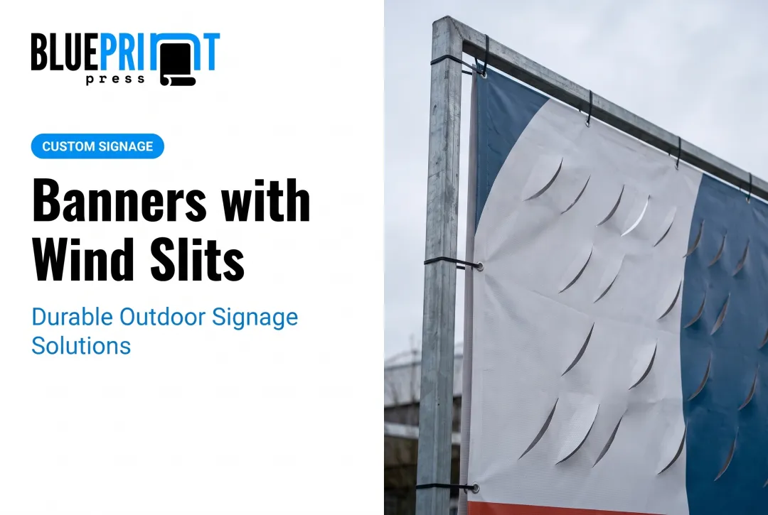Banners with Wind Slits