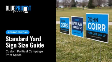 Standard Yard Sign Size Guide