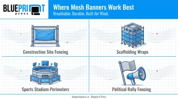 Best mesh banner installation locations for wind-exposed outdoor sites