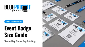 Event Badge Size Guide