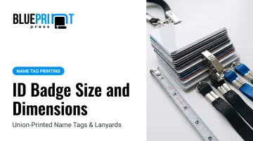 ID Badge Size and Dimensions