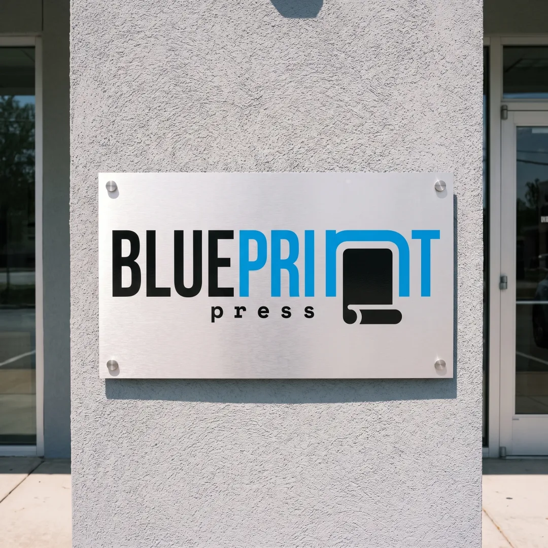 Custom Flat Metal Signage