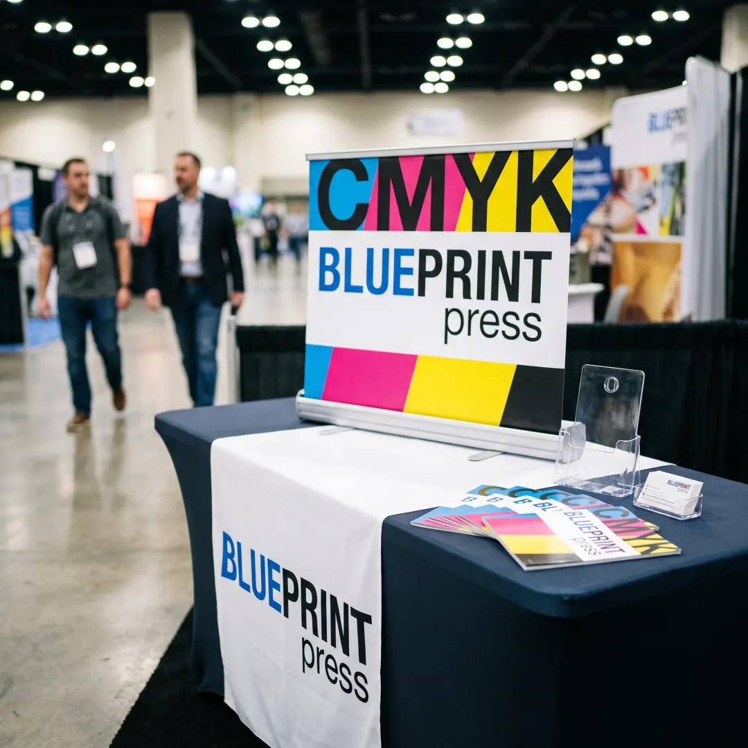 Custom Table Top Banners for Trade Shows and Exhibits