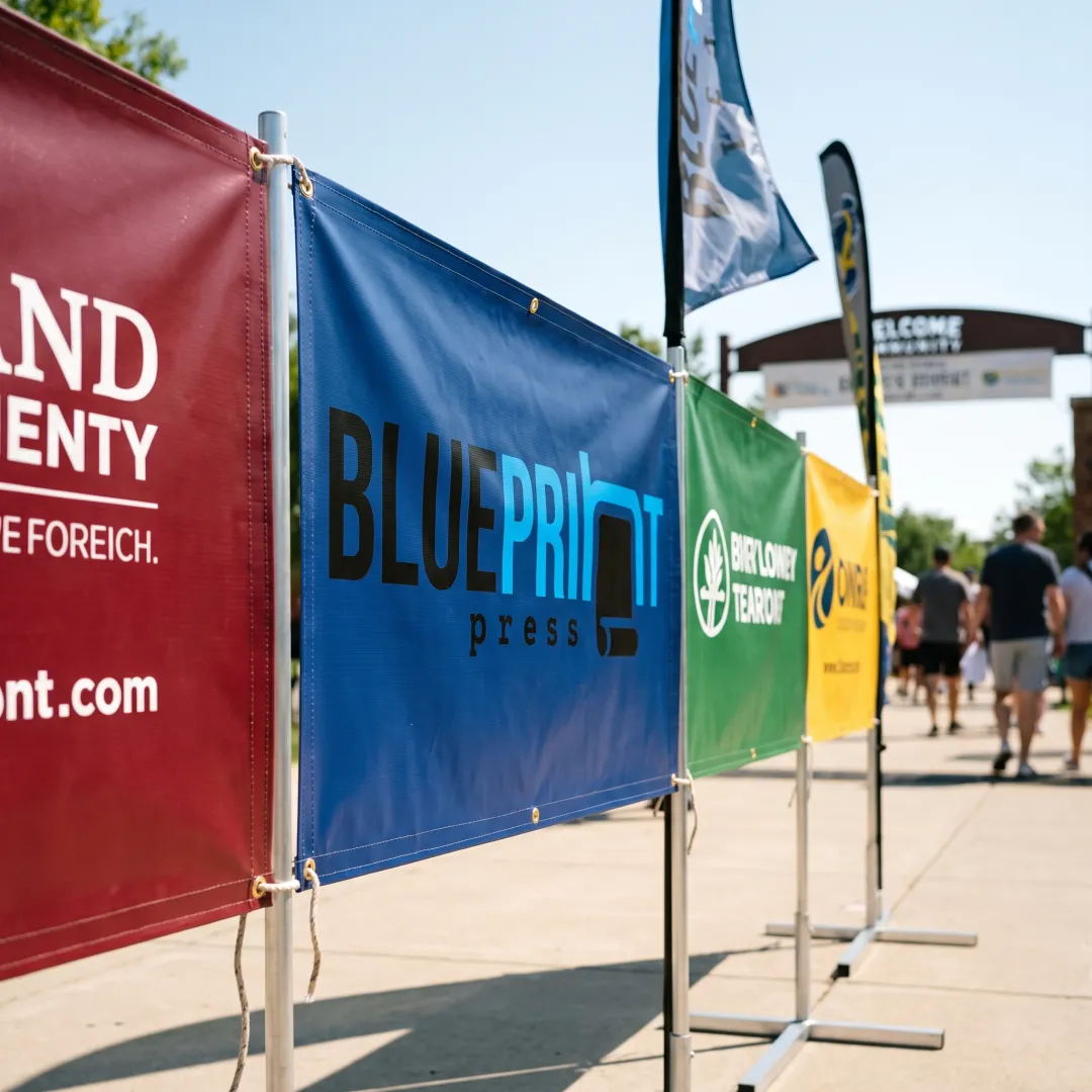 Sponsor Flags and Banners