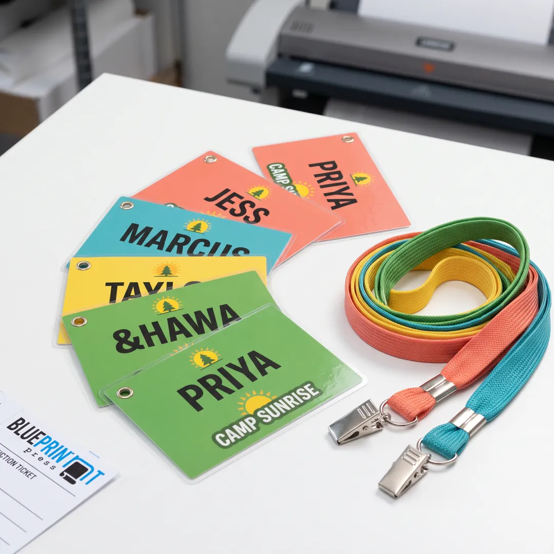 Camp Counselor Name Tags