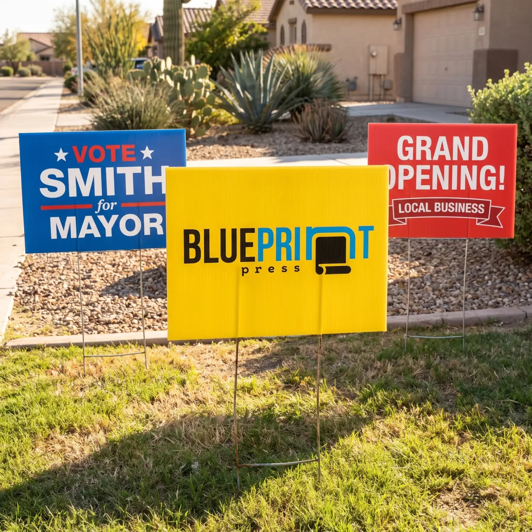 Custom Yard and Lawn Signs Printing