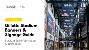 Gillette Stadium Banners & Signage Guide