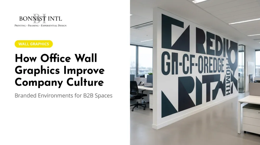 How Office Wall Graphics Improve Company Culture