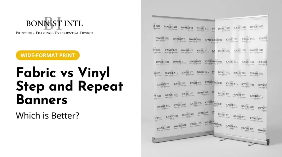 Fabric vs Vinyl Step and Repeat Banners: Which is Better?