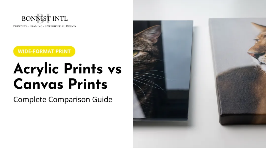 Acrylic Prints vs Canvas Prints: Complete Comparison Guide
