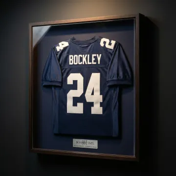 Custom framed sports jersey display case