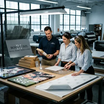 Retail display production and merchandising planning