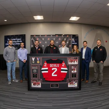 Custom shadow box framing for sports memorabilia and awards