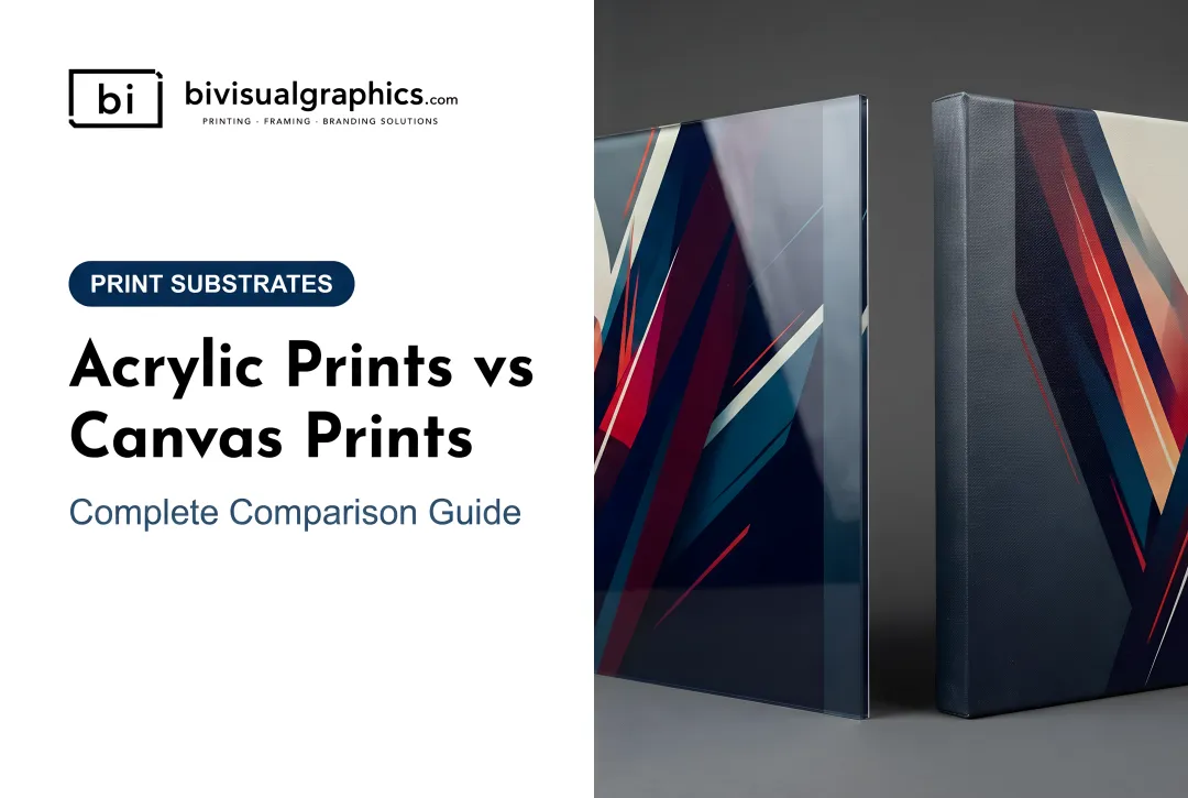 Acrylic Prints vs Canvas Prints: Complete Comparison Guide
