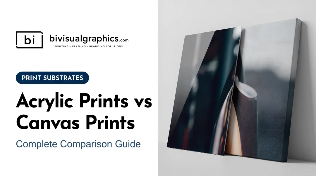 Acrylic Prints vs Canvas Prints: Complete Comparison Guide