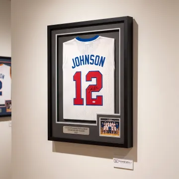 Autograph Display Frames with Double Matting