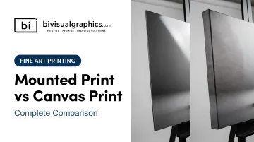 Mounted Print vs Canvas Print: Complete Comparison