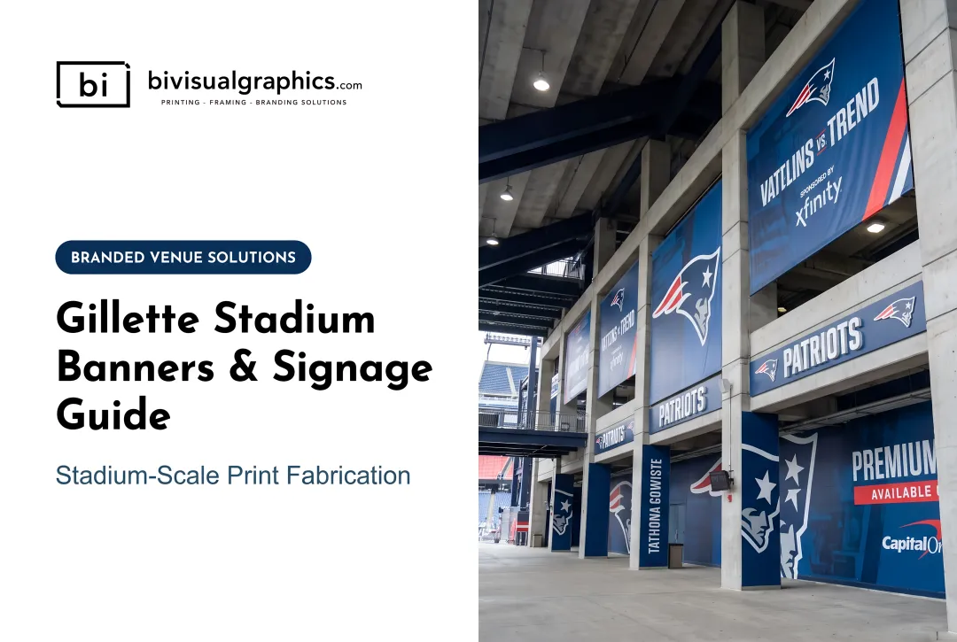 Gillette Stadium Banners & Signage Guide